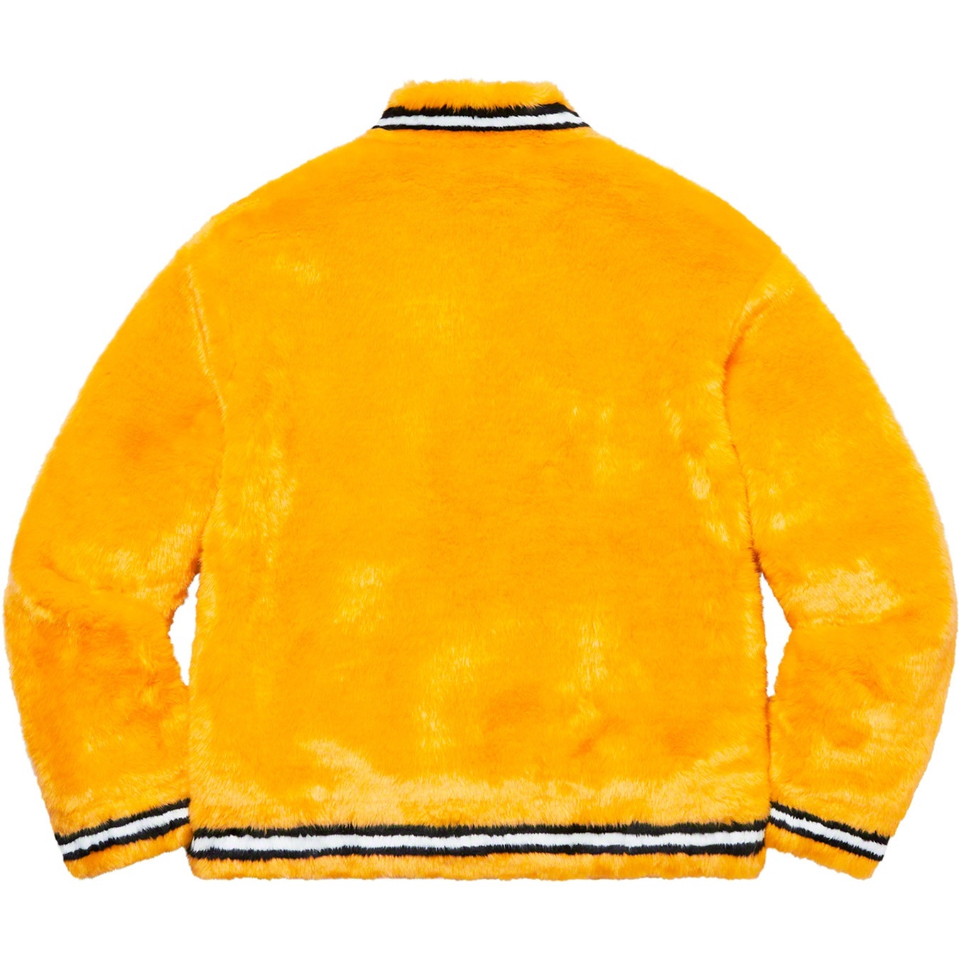 Faux Fur Varsity Jacket view 6
